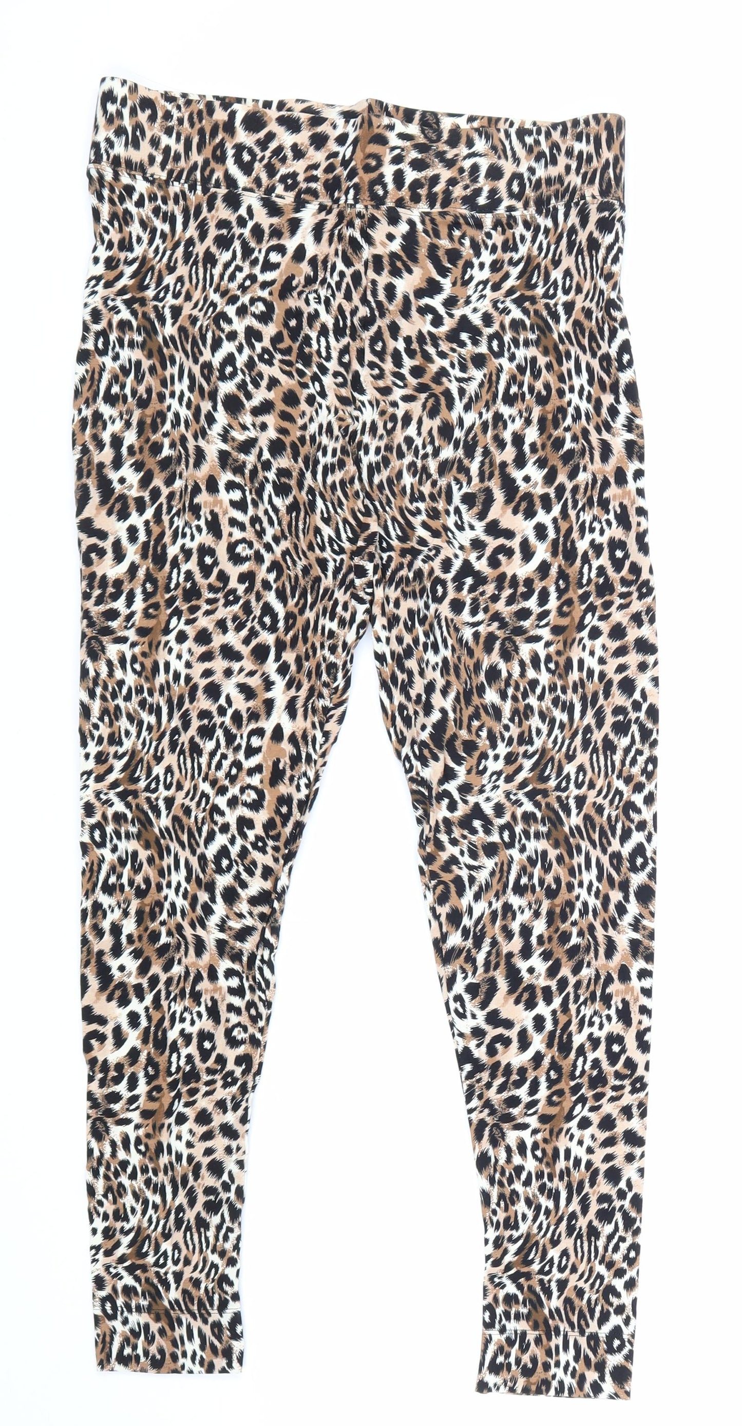 Womens UK Size 12 Marks and Spencer  Jogger Brown Leggings