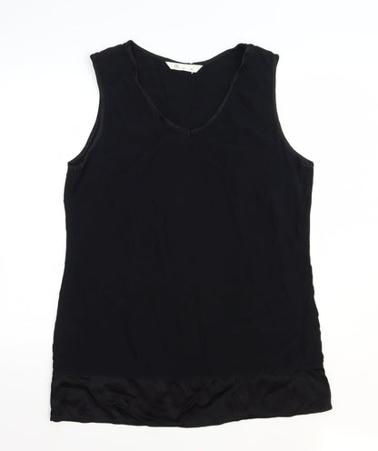 Womens UK Size 16 BHS Black Basic Tank