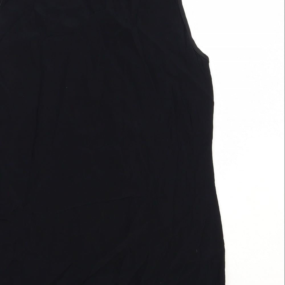 Womens UK Size 16 BHS Black Basic Tank