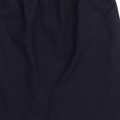 BM Womens Blue Polyester Mini Skirt Size 20 in