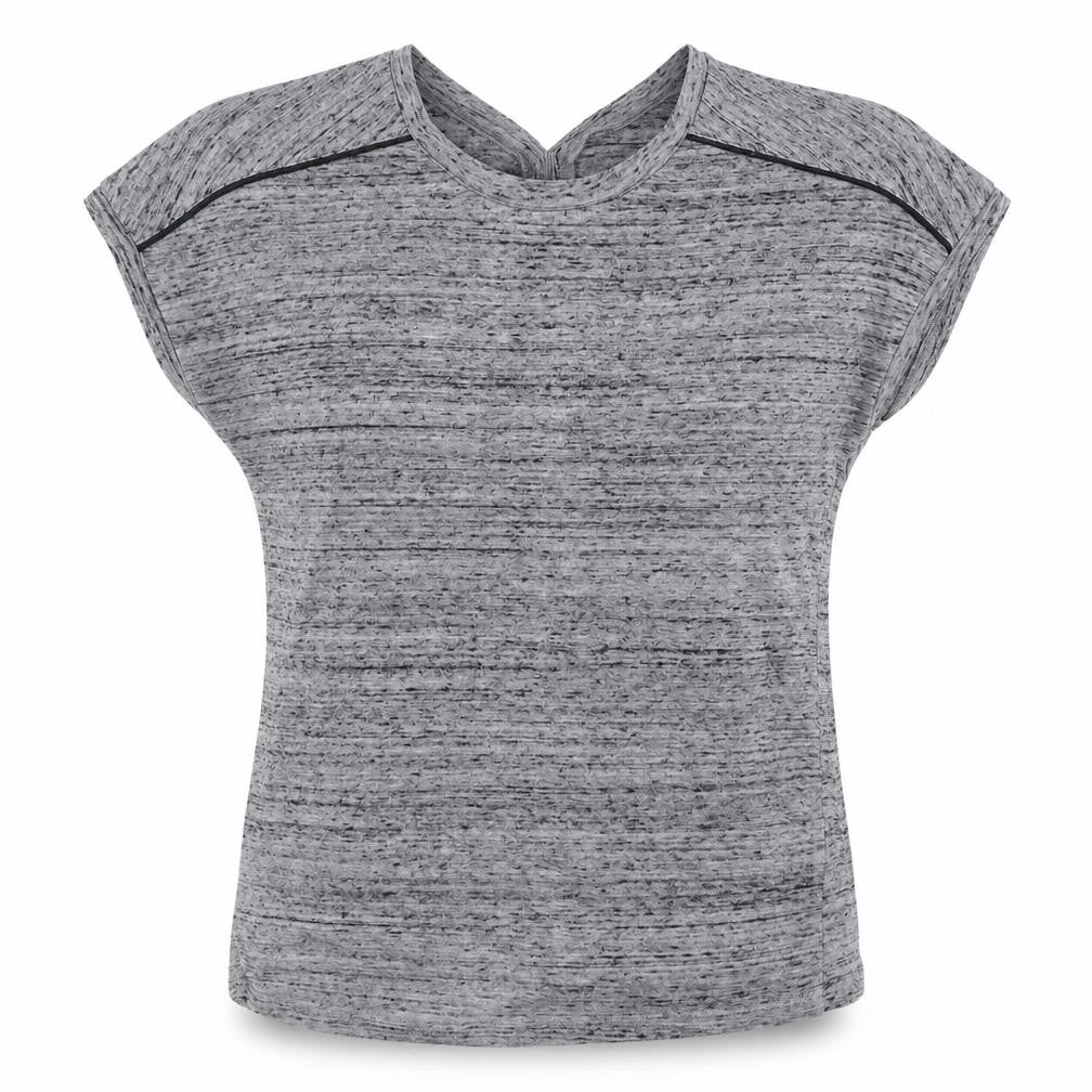 Womens UK Size 12 Marks and Spencer Grey Basic T-Shirt