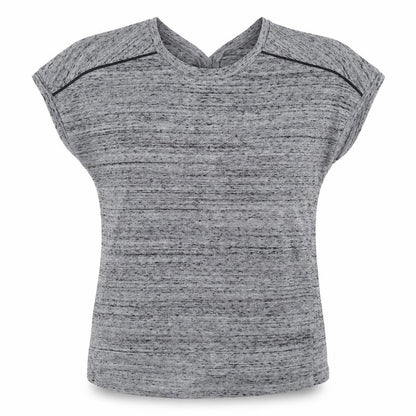 Womens UK Size 12 Marks and Spencer Grey Basic T-Shirt