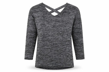 Womens UK Size 8 F&F Grey Pullover Jumper