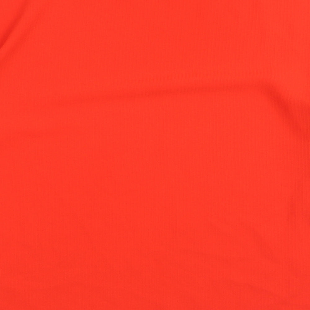 Womens UK Size 4 H&M Red Basic Blouse