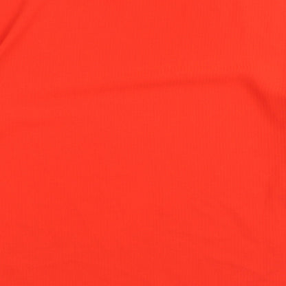Womens UK Size 4 H&M Red Basic Blouse