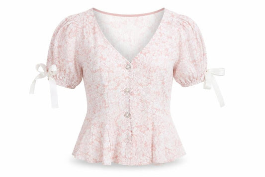 Womens UK Size XS SheIn Pink Basic Blouse