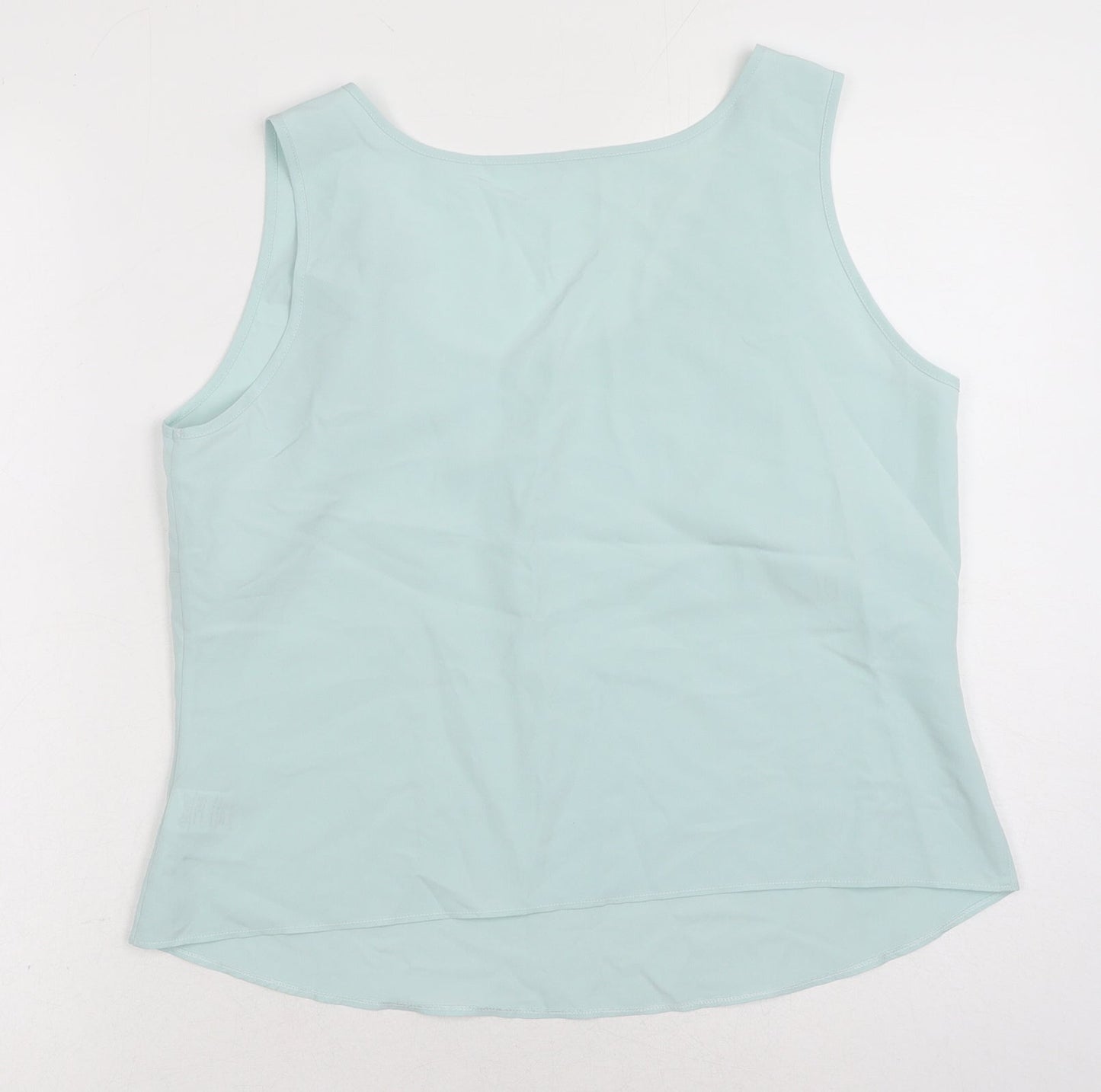 Womens UK Size 14 Marks and Spencer Blue Basic Tank