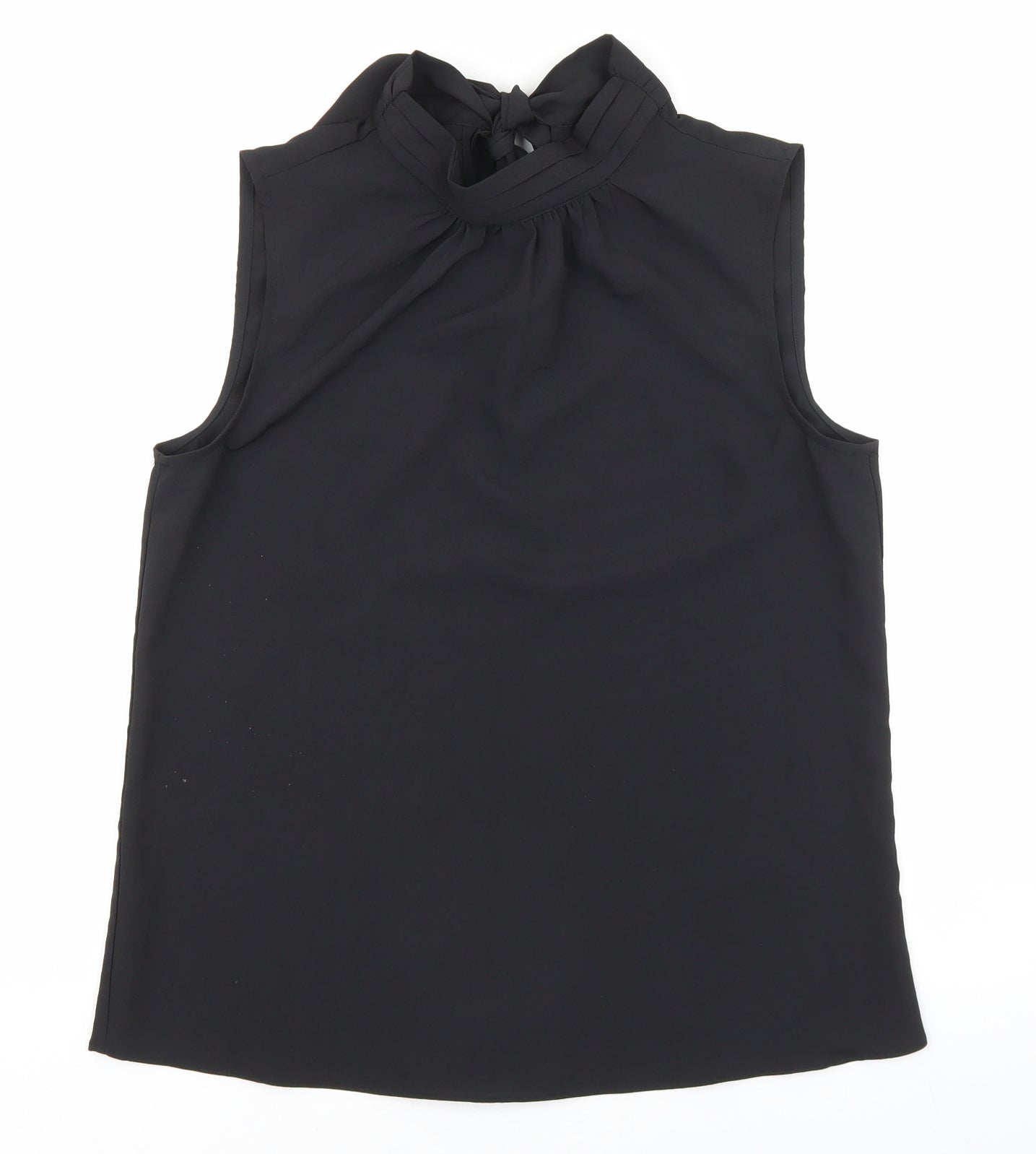 Womens UK Size S H&M Black Basic Blouse