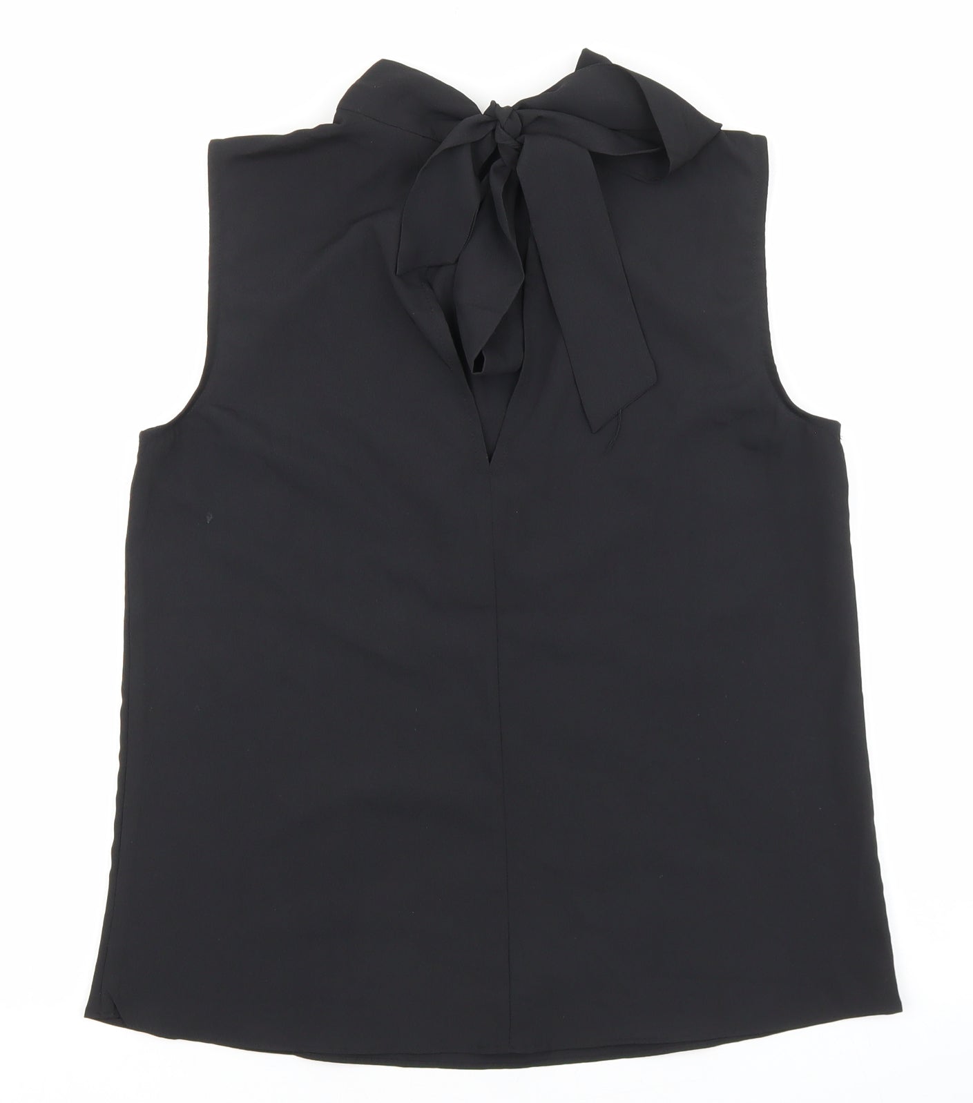 Womens UK Size S H&M Black Basic Blouse