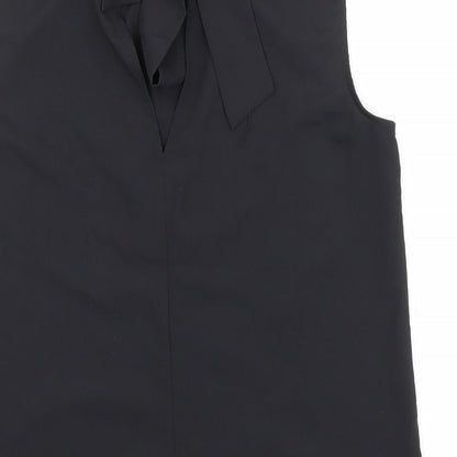 Womens UK Size S H&M Black Basic Blouse