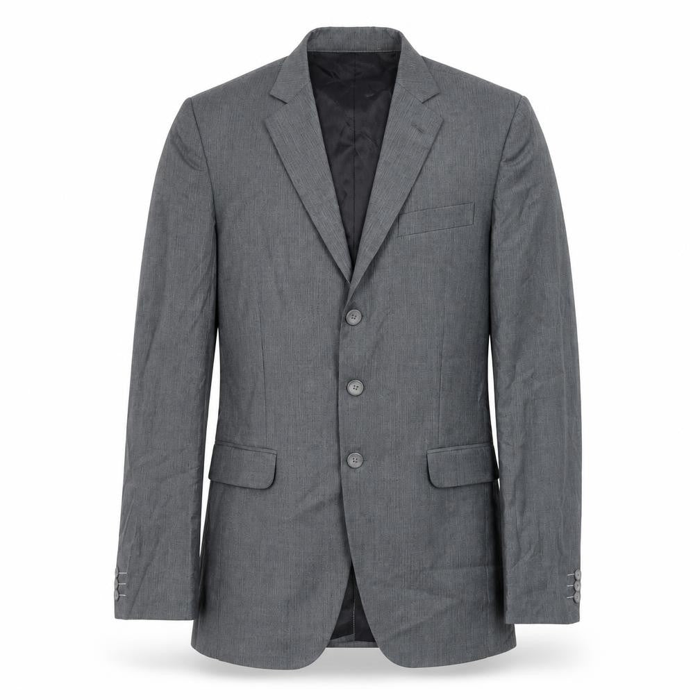 Mens UK Size 36 Preworn Regular Grey Suit Jacket