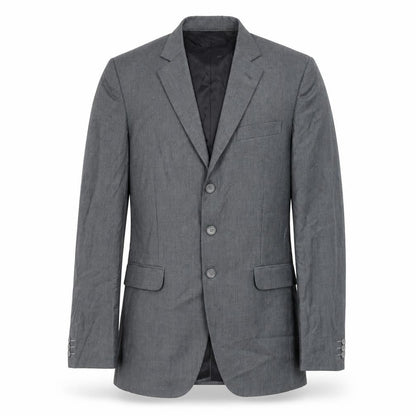 Mens UK Size 36 Preworn Regular Grey Suit Jacket