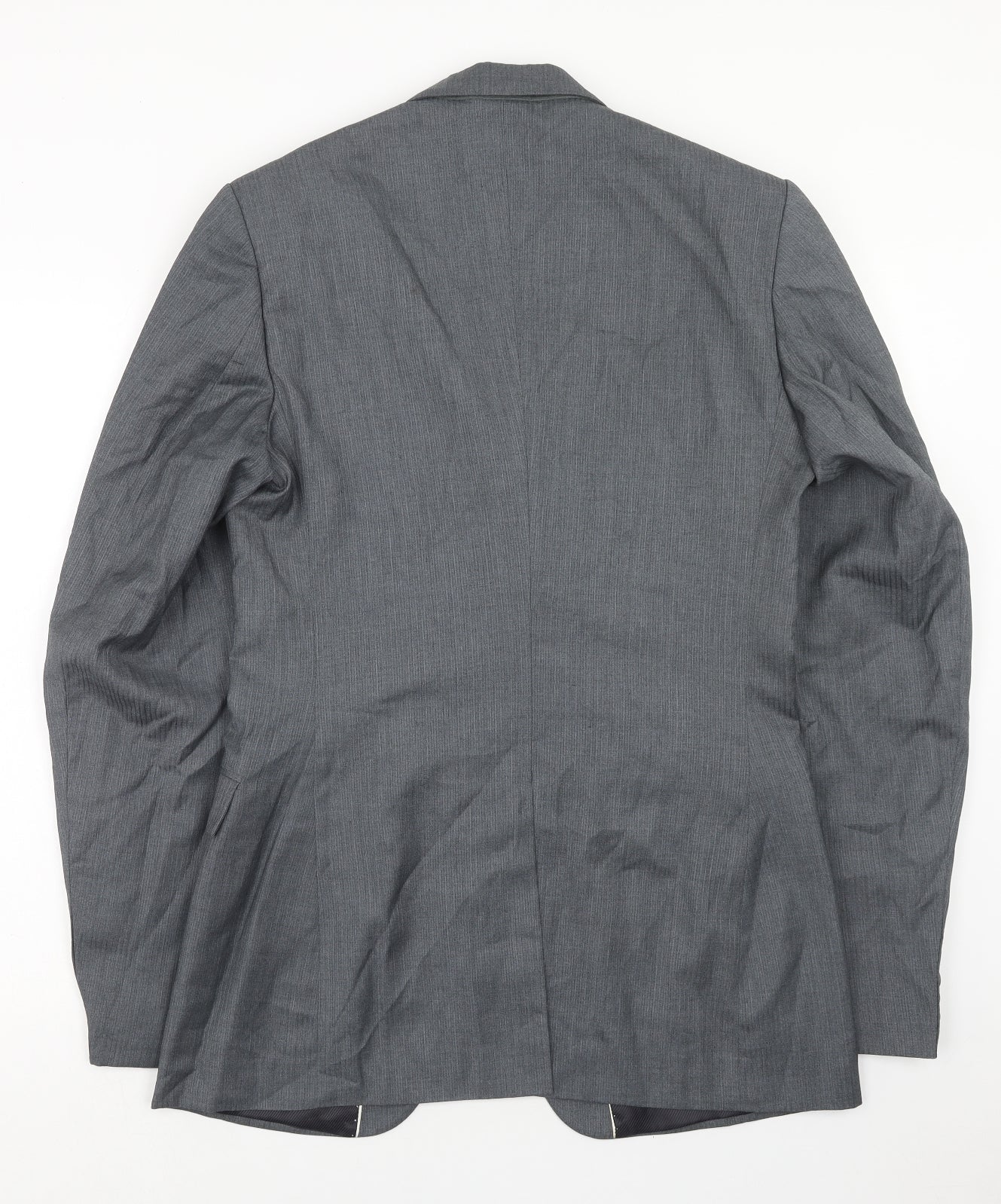 Mens UK Size 36 Preworn Regular Grey Suit Jacket
