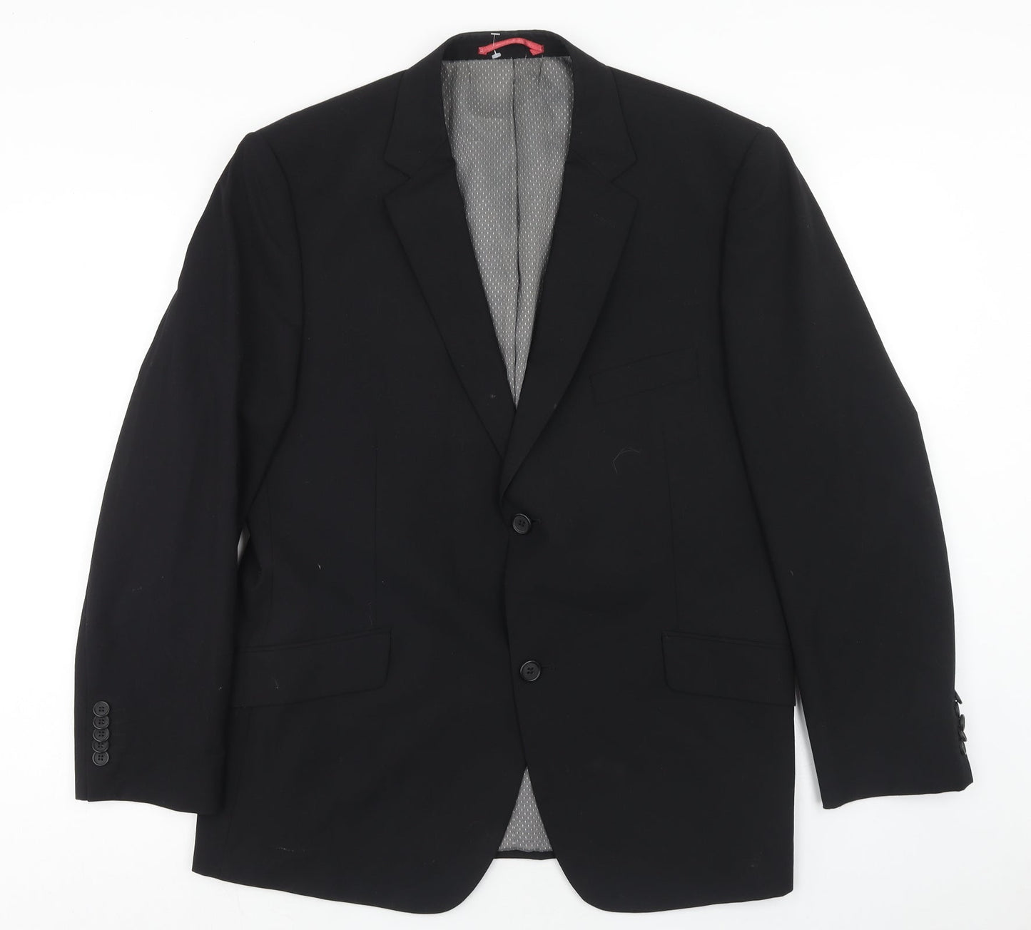 Mens UK Size 42 Taylor & Wright Regular Black Suit Jacket
