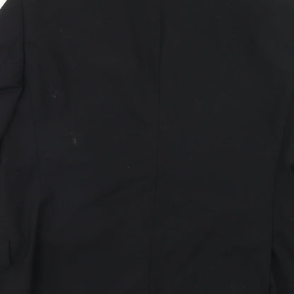 Mens UK Size 42 Taylor & Wright Regular Black Suit Jacket