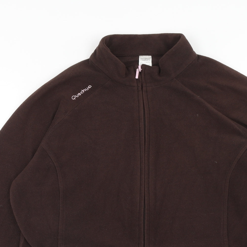 Womens UK Size L Quechua Brown Jacket