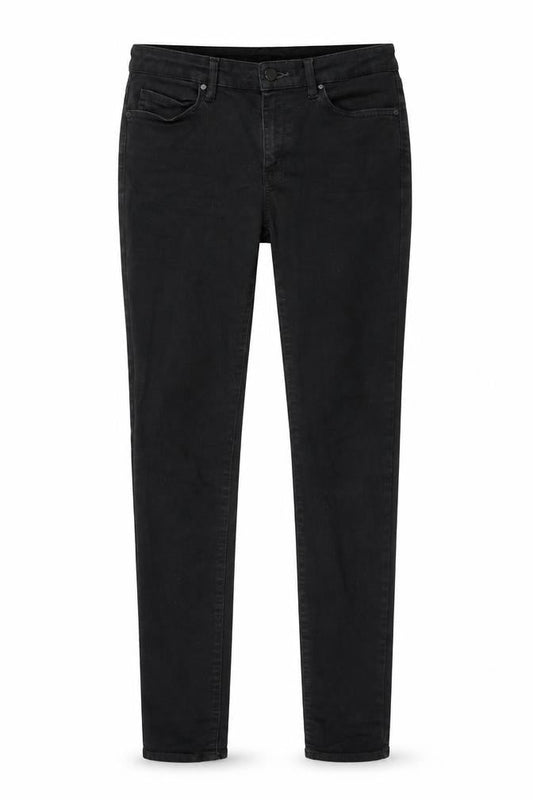 Womens UK Size 28 in Uniqlo Regular Fit Skinny Black Jeans