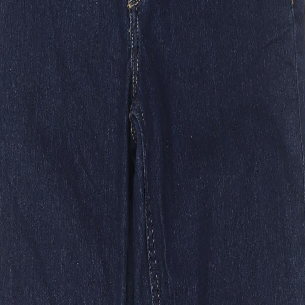 Womens UK Size 27 in H&M Regular Fit Skinny Blue Jeans