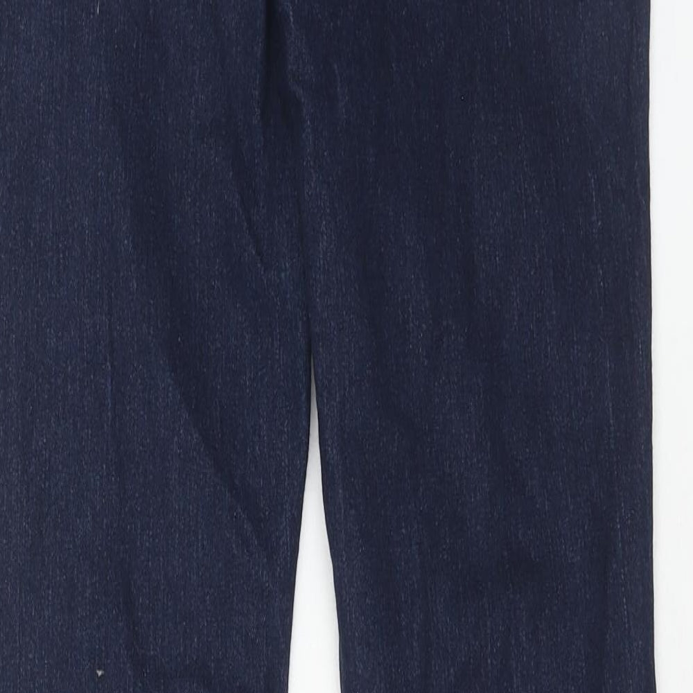 Womens UK Size 27 in H&M Regular Fit Skinny Blue Jeans