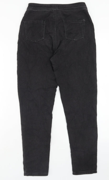 MRP Womens Black Cotton Skinny Jeans Size 26 in Regular Zip