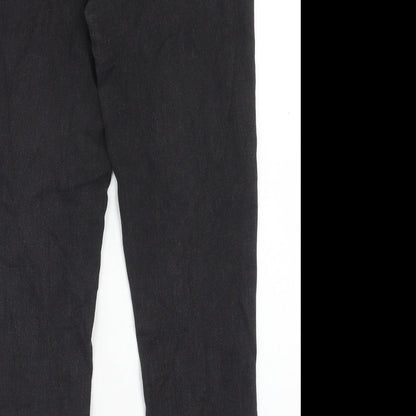 MRP Womens Black Cotton Skinny Jeans Size 26 in Regular Zip
