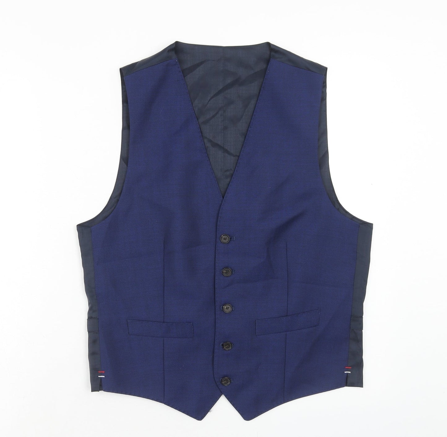 Mens UK Size S Marks and Spencer Regular Blue Suit Jacket