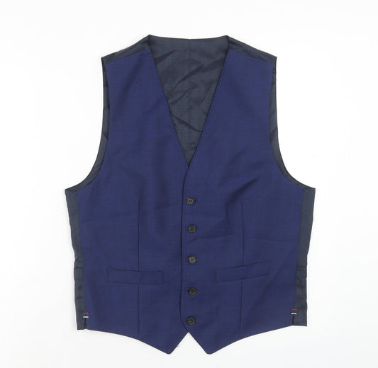 Mens UK Size S Marks and Spencer Regular Blue Suit Jacket
