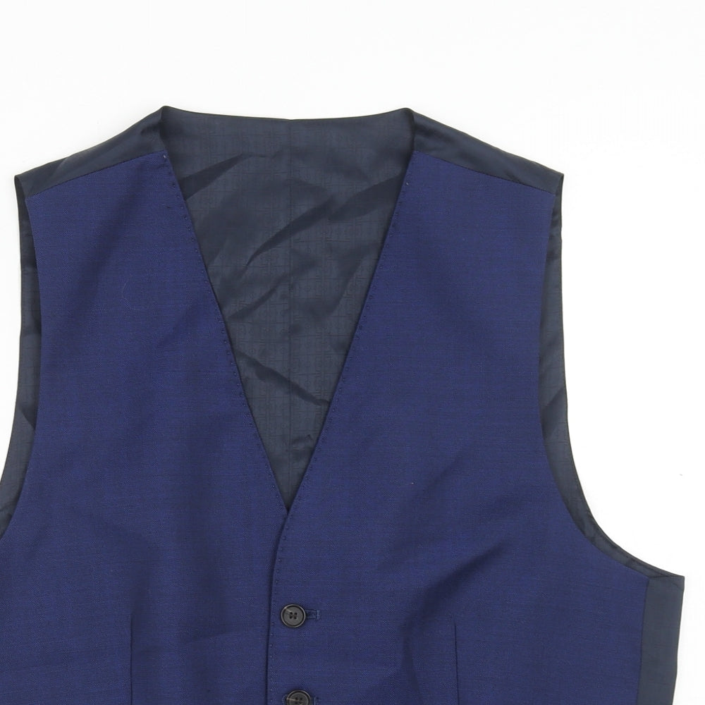 Mens UK Size S Marks and Spencer Regular Blue Suit Jacket