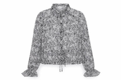 Womens UK Size 12 Primark Grey Basic Button-Up