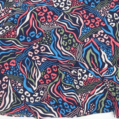 Womens UK Size 10 Khost Multicoloured Basic Blouse