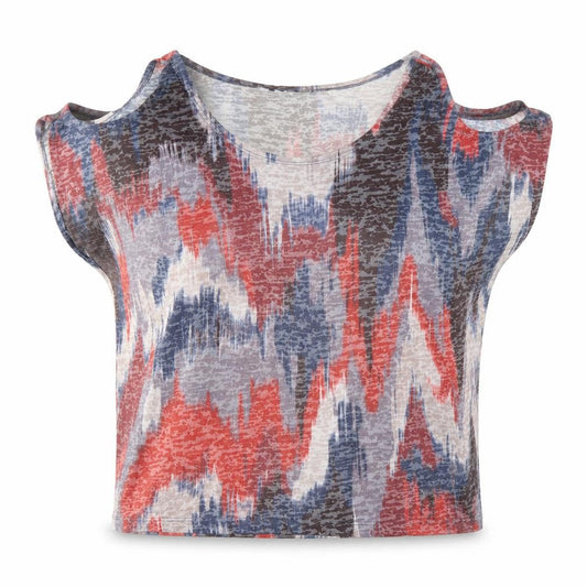 Womens UK Size 10 New Look Multicoloured Basic T-Shirt