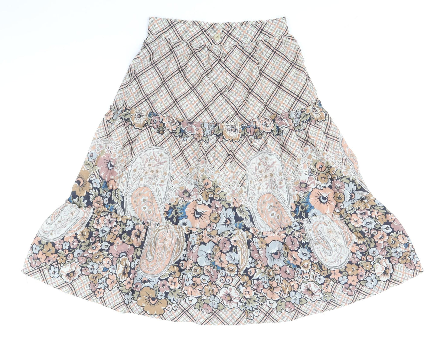 Womens UK Size 12 Wallis Flare  Skirt