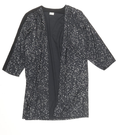 Womens UK Size 12 Preworn Green Kimono Blouse