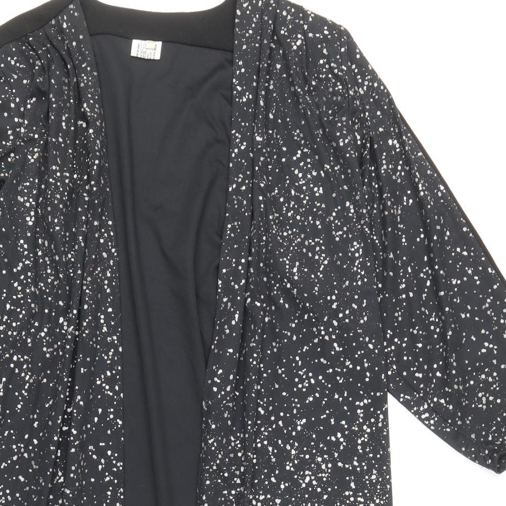 Womens UK Size 12 Preworn Green Kimono Blouse