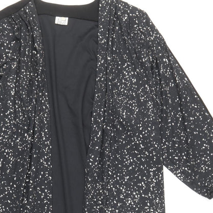 Womens UK Size 12 Preworn Green Kimono Blouse