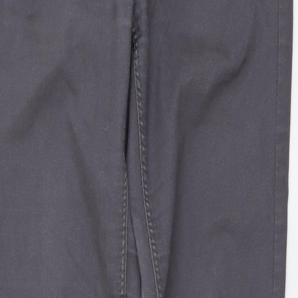Womens UK Size S H&M Regular Fit Skinny Grey Jeans