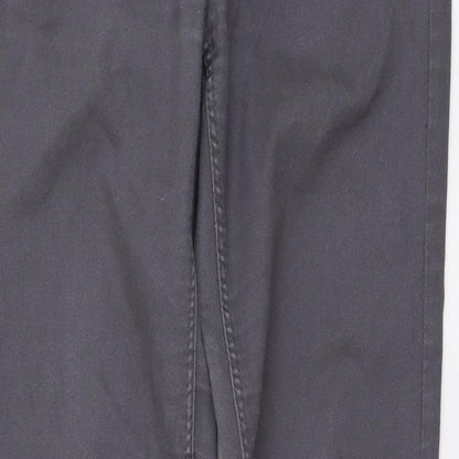Womens UK Size S H&M Regular Fit Skinny Grey Jeans