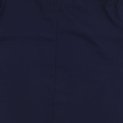 Womens UK Size 12 Marks and Spencer Blue Basic Blouse
