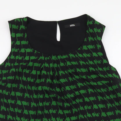 Womens UK Size 12 Marks and Spencer Green Basic Blouse