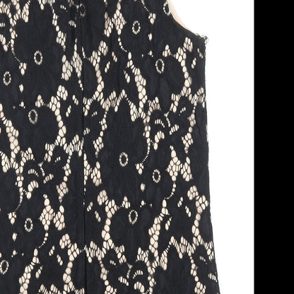 Womens UK Size S Body Flirt Black Basic Blouse