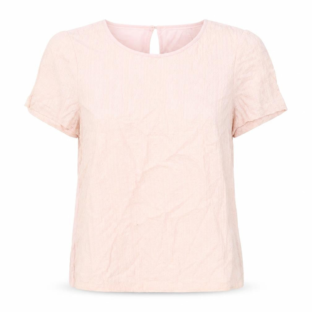 Womens UK Size 12 Per Una Pink Basic T-Shirt
