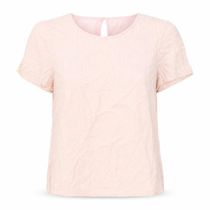Womens UK Size 12 Per Una Pink Basic T-Shirt
