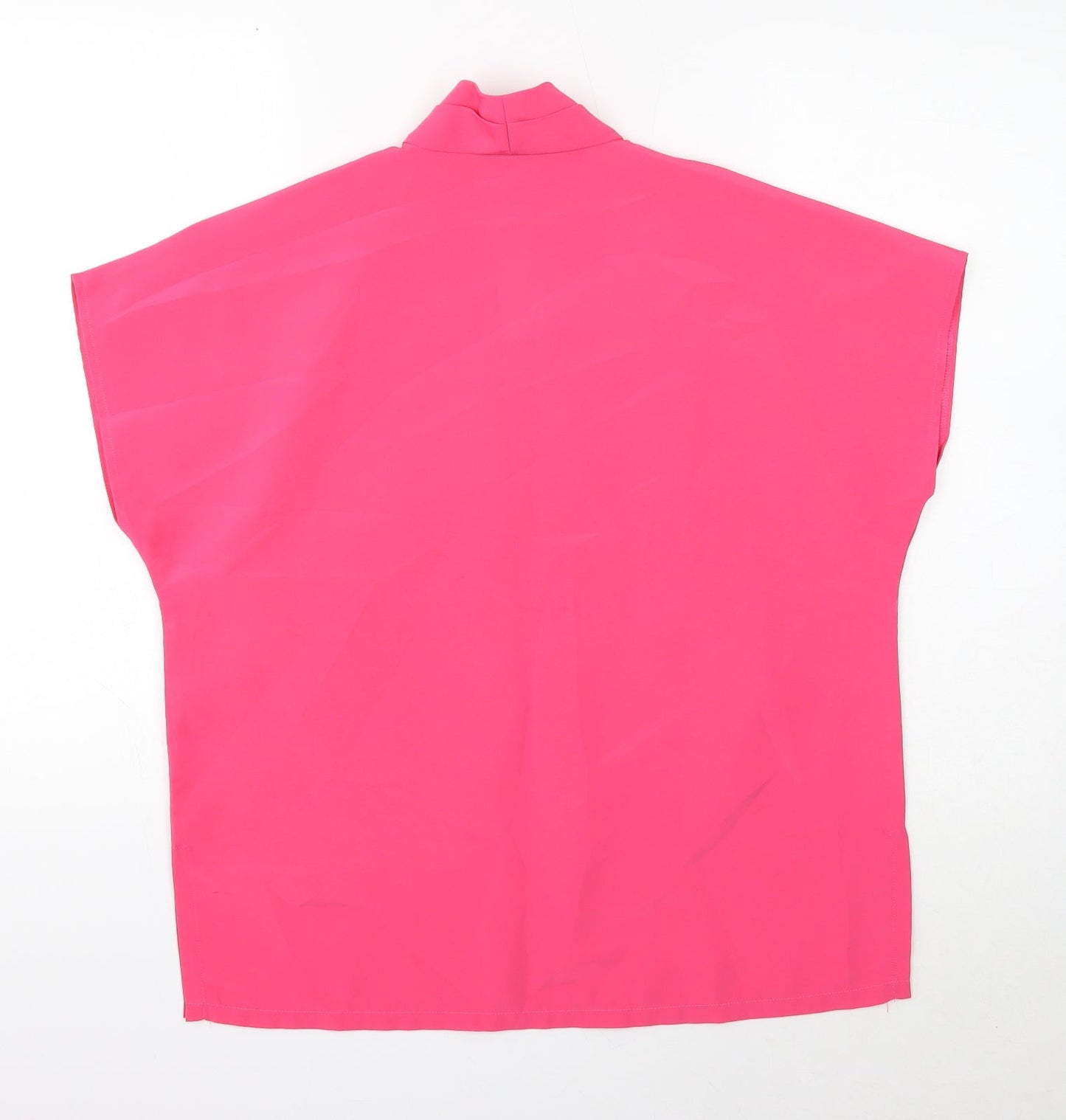 Womens UK Size 14 FASHION EXTRA Pink Basic Blouse