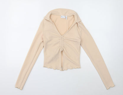 Womens UK Size M ASOS Beige Pullover Jumper