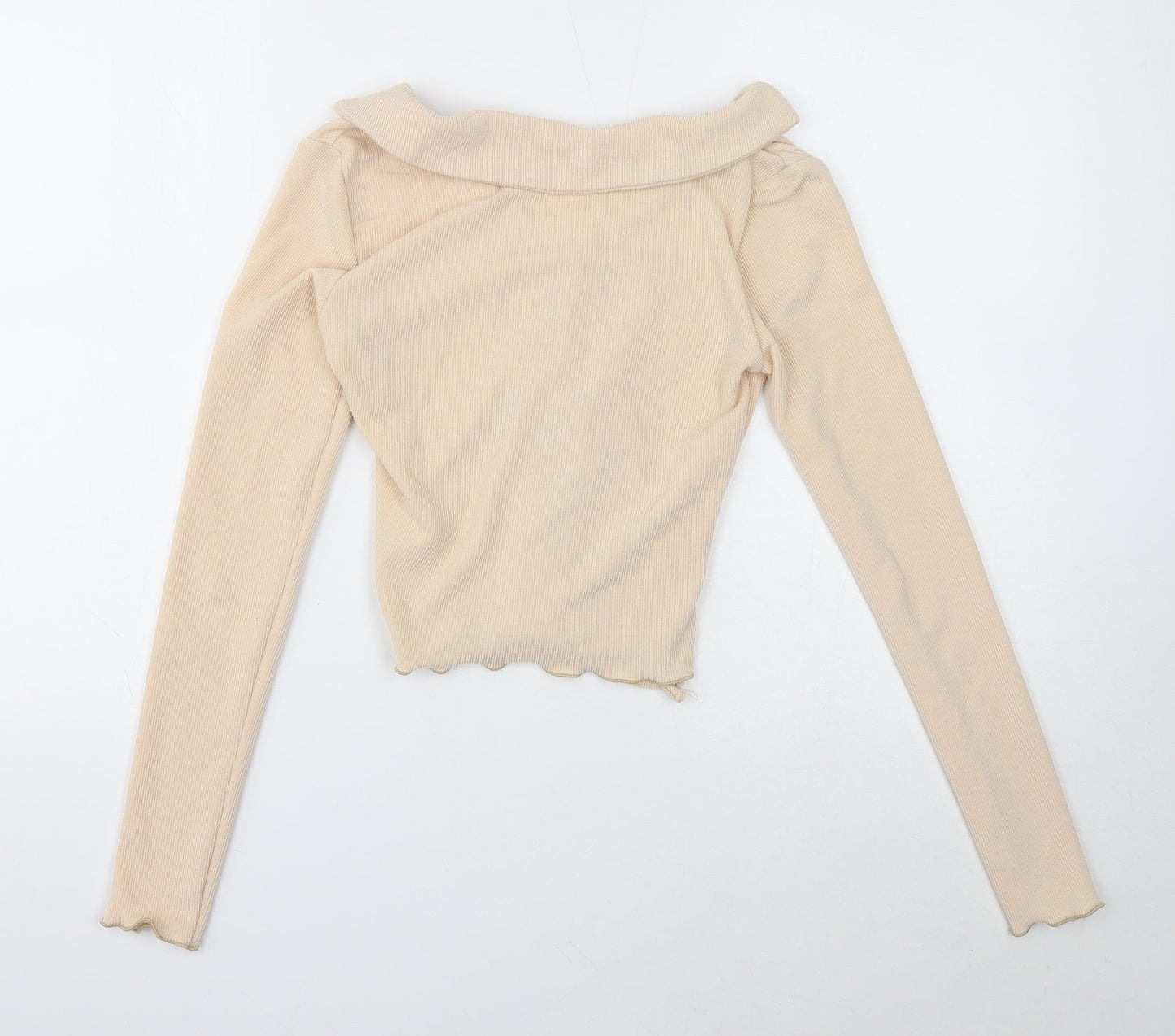 Womens UK Size M ASOS Beige Pullover Jumper