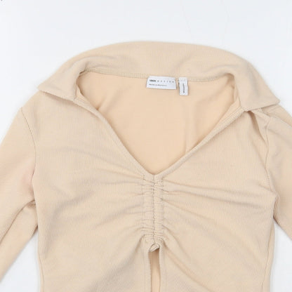 Womens UK Size M ASOS Beige Pullover Jumper