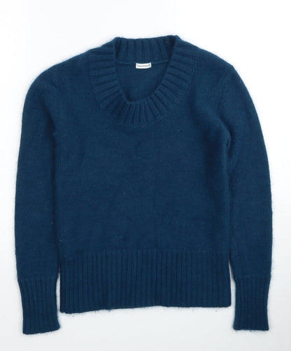 Womens UK Size S Paraphrase Blue Pullover Jumper