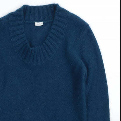 Womens UK Size S Paraphrase Blue Pullover Jumper