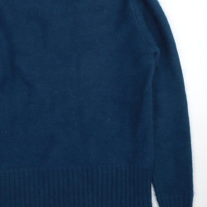 Womens UK Size S Paraphrase Blue Pullover Jumper