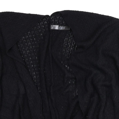 Womens UK Size One Size Marks and Spencer Black Wrap Jumper